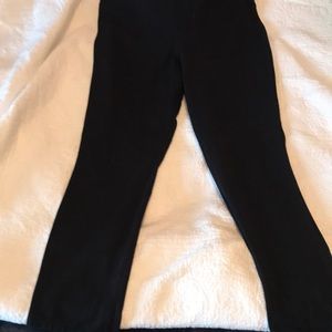 Cotton Straight Leg Dress Pants